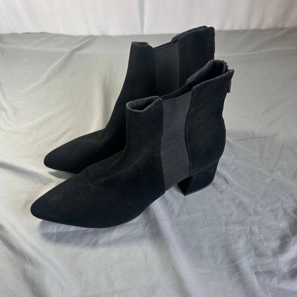 Kenneth Cole Reaction kick block ankle boots in Black women's size 11